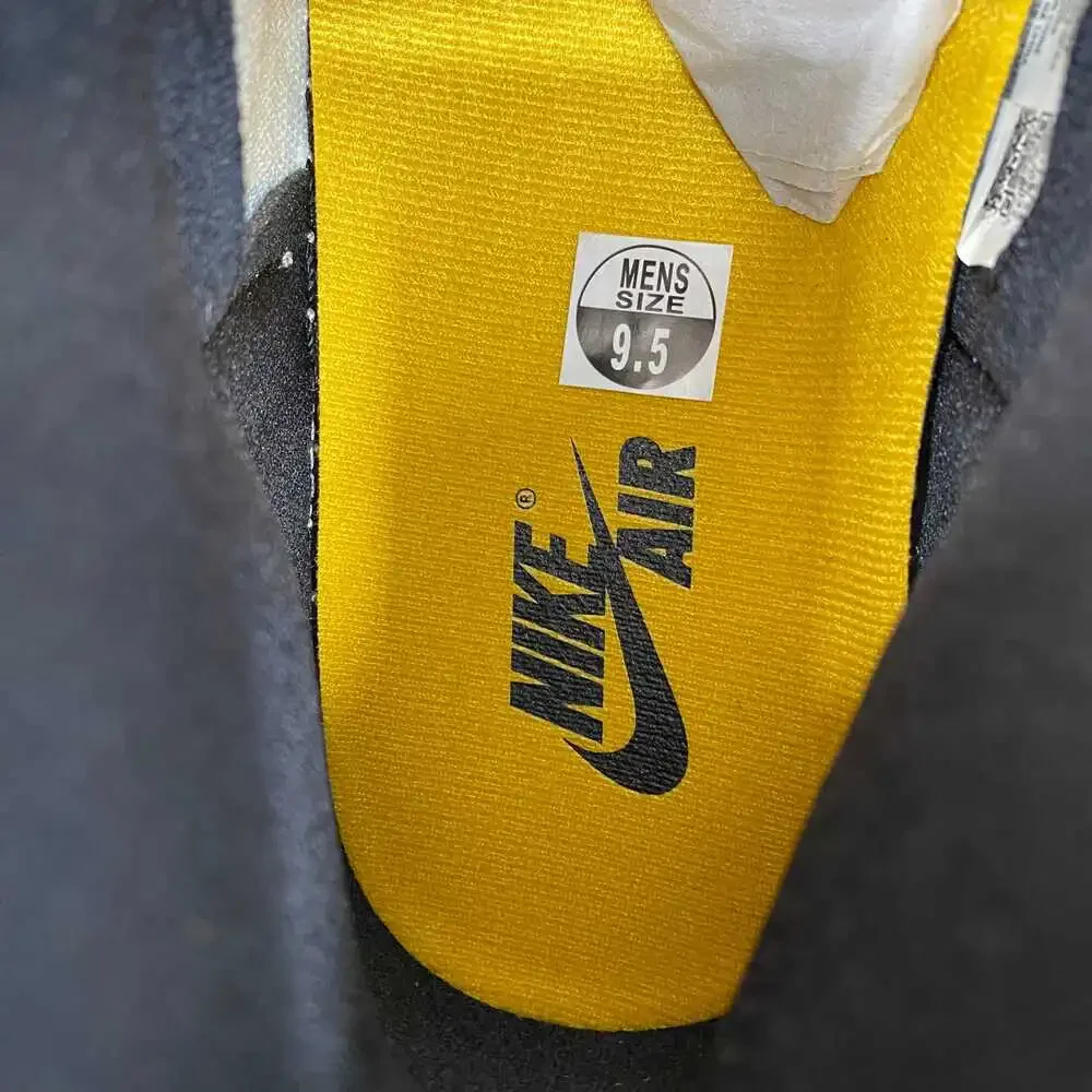 Nike Yellow Black Air Jordan Sneakers | Men’s Size 9.5